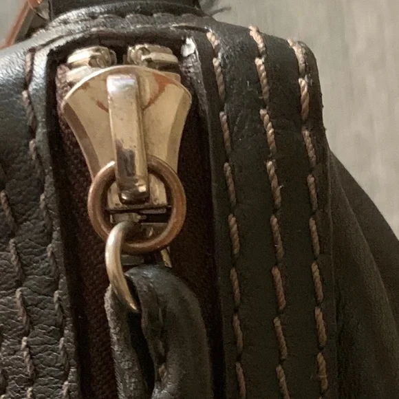 LOEWE Leather Logo Embossed Hobo - Picture 8 of 16